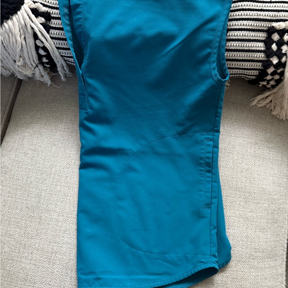 Figs blue Rafaela scrub top